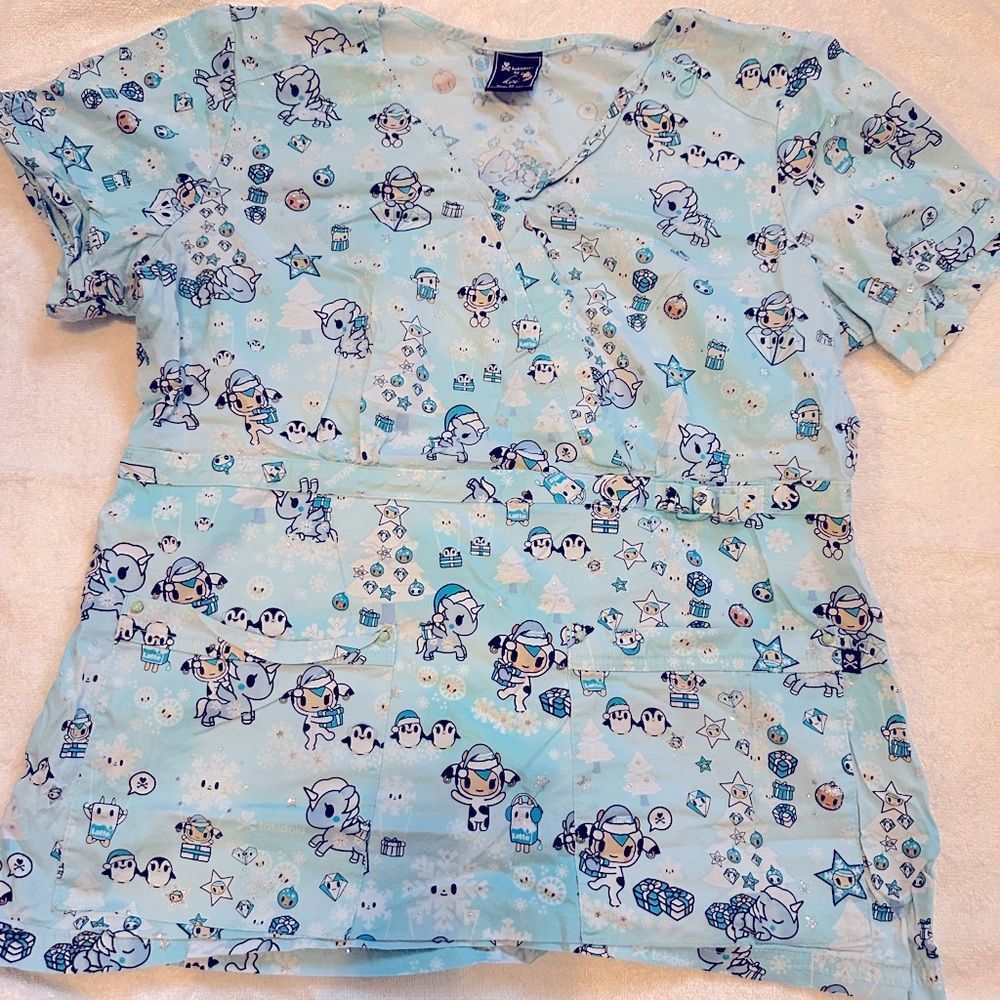 Tokidoki Scrub Top